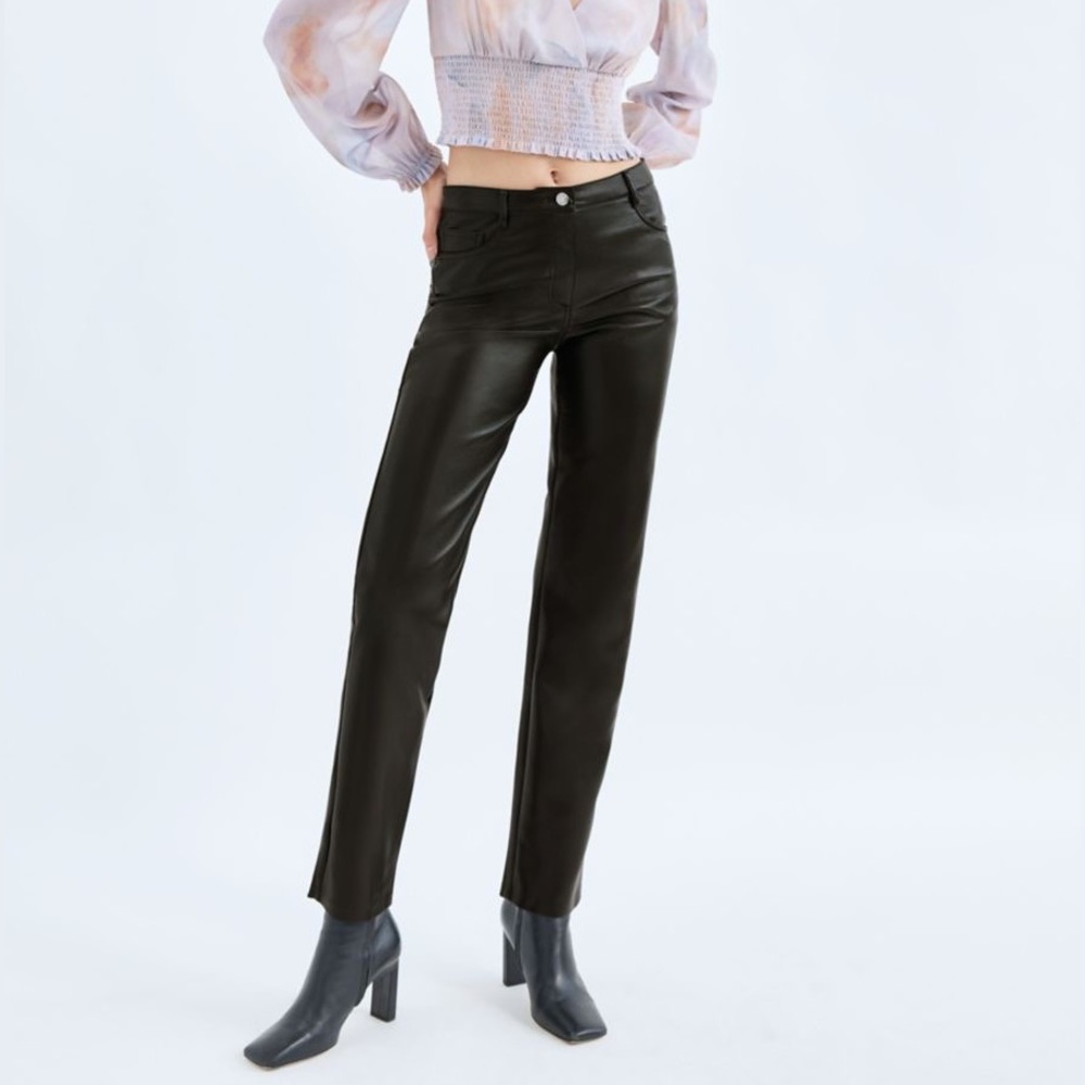 Aritzia Melina Vegan Leather Pants